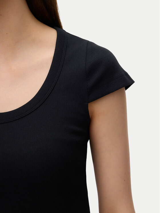 Vero Moda Vero Moda Póló Chloe 10344953 Fekete Slim Fit