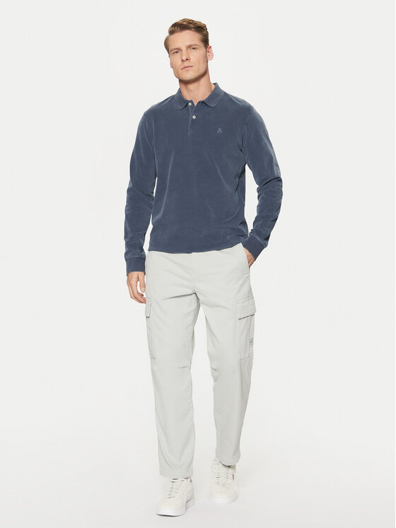 Marc O'Polo Marc O'Polo Polokošeľa M28 2236 55004 Modrá Regular Fit