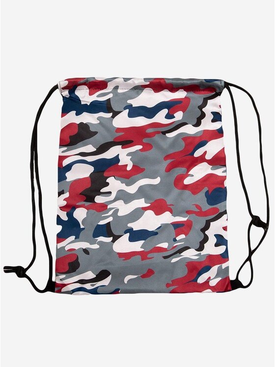 Urban City Urban City Worek Worek siłownia do szkoły trening Logo Gym Sack Grey Camo uni Szary