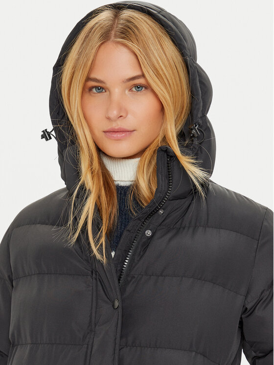 Pepe Jeans Pepe Jeans Žieminė striukė Bibi PL402437 Juoda Loose Fit