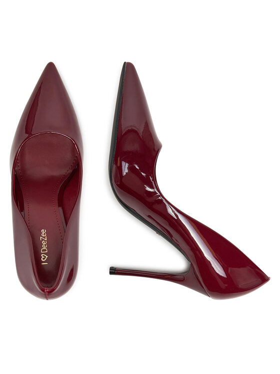 DeeZee DeeZee High Heels GA0-07B Dunkelrot