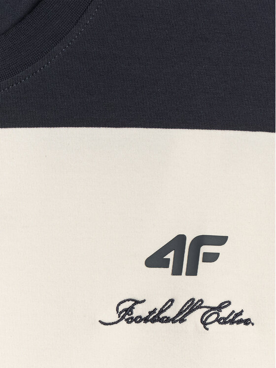 4F 4F T-Shirt PLAYER Granatowy Regular Fit