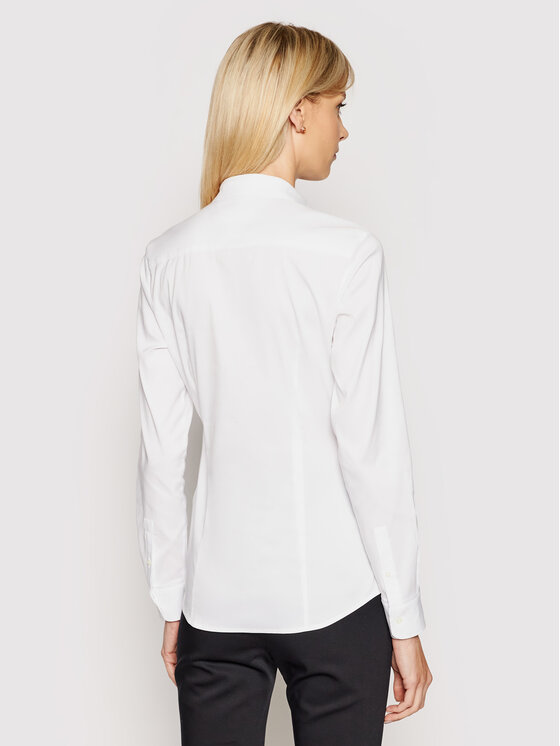Tommy Hilfiger Tommy Hilfiger Риза Heritage Regular Fit Shirt 1M87647510 Бял Slim Fit