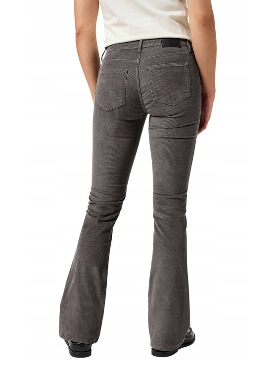 Wrangler Wrangler Jeansy Bootcut Szary Bootcut Fit