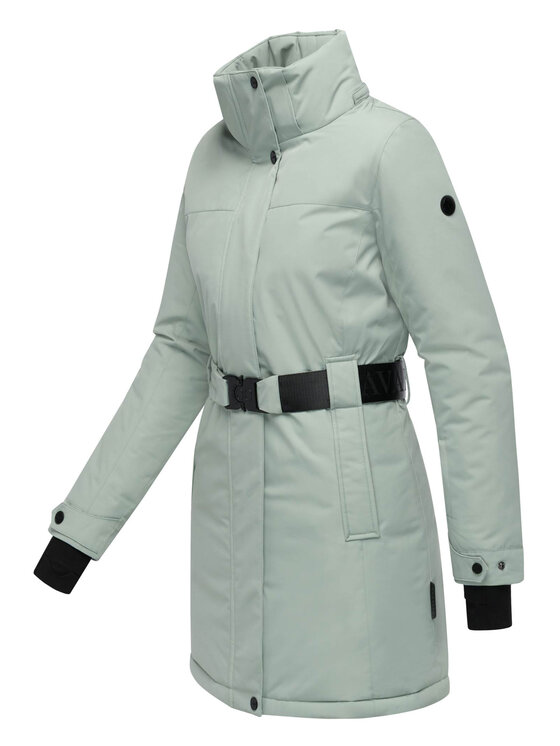 Navahoo Navahoo Kurtka zimowa Frostkuss Zielony Regular Fit