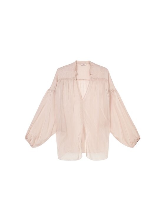 Oltre Oltre Blusa 2228E000331N006 Rosa Baggy Fit