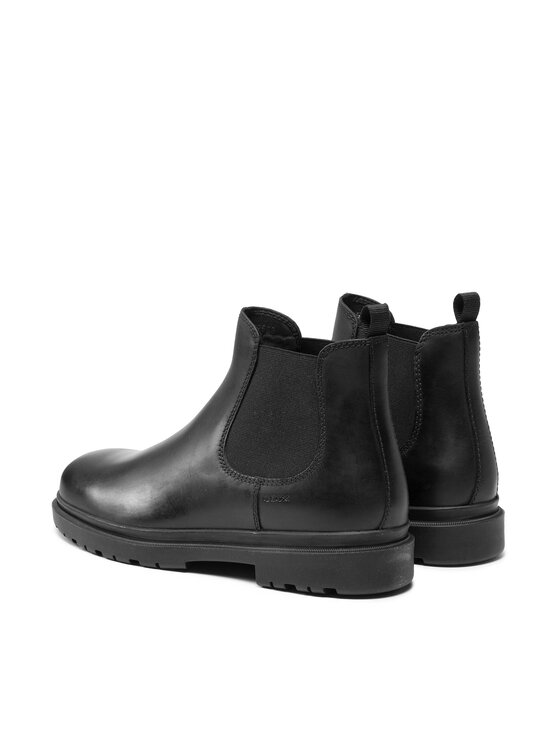 Geox Geox Kotníková obuv s elastickým prvkem U Andalo A U16DDA-00045 C9999 Černá