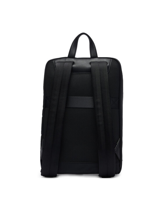 Calvin Klein Calvin Klein Rucksack Ssnl Raised Logo Double Pocket B LV04D3498G Schwarz