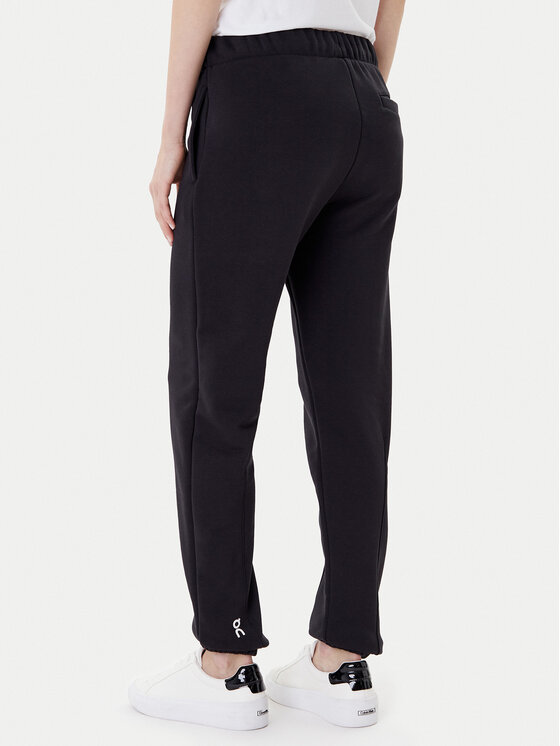 On On Donji dio trenerke Club Pants 1WE1005 Crna Relaxed Fit