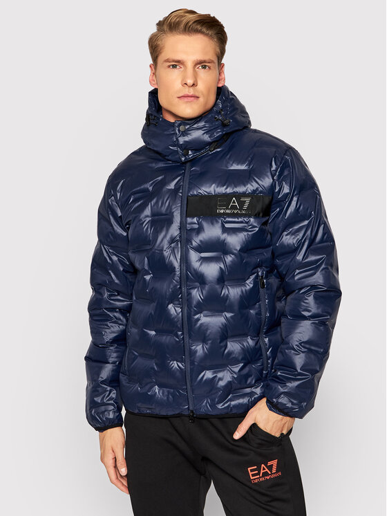 EA7 Emporio Armani Пухено яке 6KPB64 PN8MZ 1554 Тъмносин Regular Fit