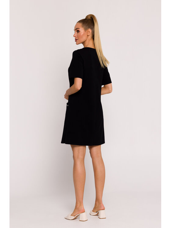 Made of Emotion Made of Emotion Abito da sera M788 Nero Generous Fit