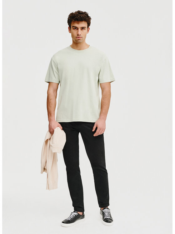 Pako Lorente Pako Lorente T-Shirt P25SF-TT-002 Zielony Oversize