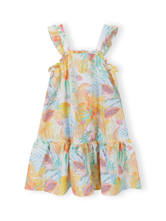 MINOTI MINOTI Sukienka codzienna 22dress55 Pomarańczowy Regular Fit