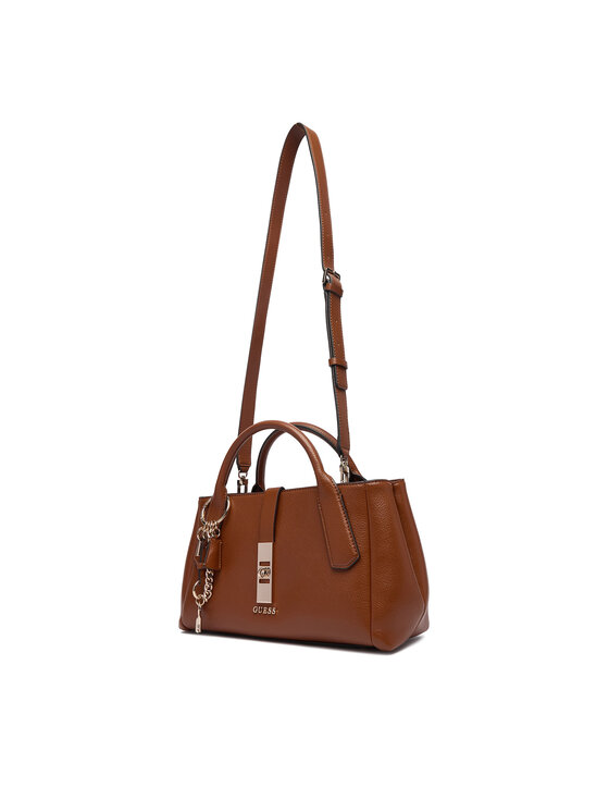 Guess Guess Дамска чанта Brooke HWBG98 97060 Кафяв