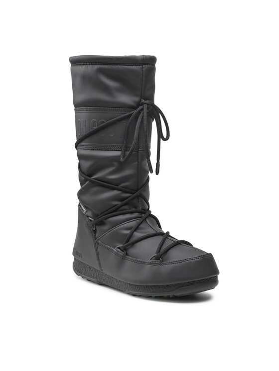 Moon Boot Апрески High Rubber Wp 24010200 Черен