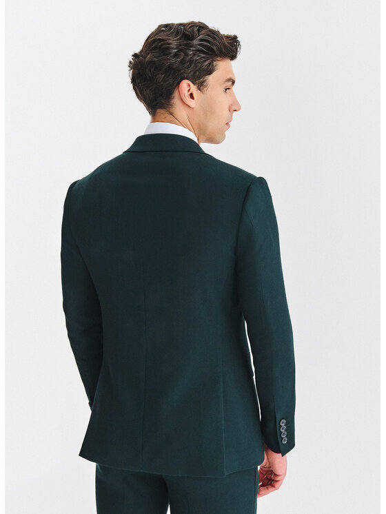 Pako Lorente Pako Lorente Marynarka P25WF-3G-009 Zielony Super Slim Fit