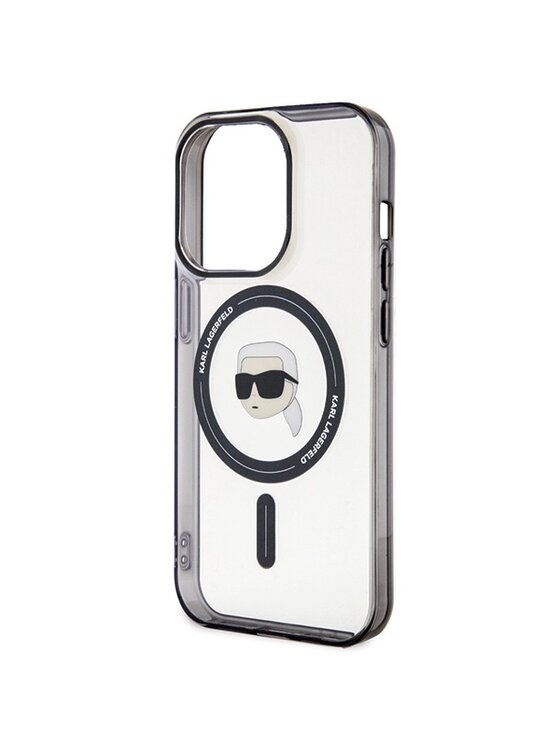 KARL LAGERFELD KARL LAGERFELD Etui na telefon IML Karl's MagSafe Przezroczysty