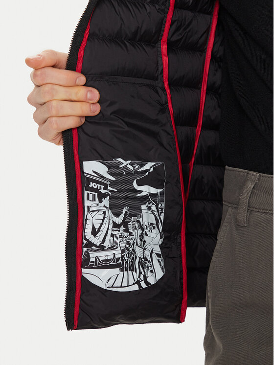 Jott Jott Kurtka puchowa Cloe P000WDOW01 Czarny Slim Fit