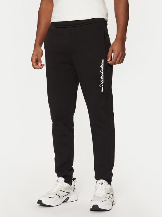 Męskie Spodnie dresowe Calvin Klein, Rozmiar M, Czarne, K10K114342