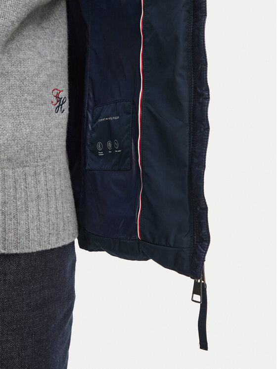 Tommy Hilfiger Tommy Hilfiger Daunenjacke WW0WW51521 Dunkelblau Regular Fit