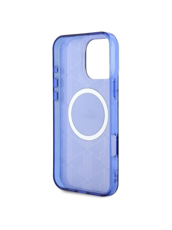 Lacoste Lacoste Etui na telefon iPhone 16 Pro Max Granatowy