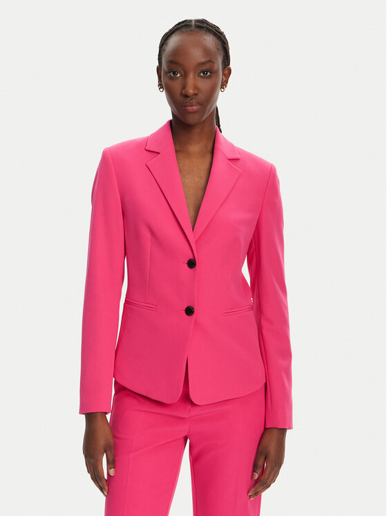 HUGO Sako Agonia-1 50539976 Ružová Slim Fit
