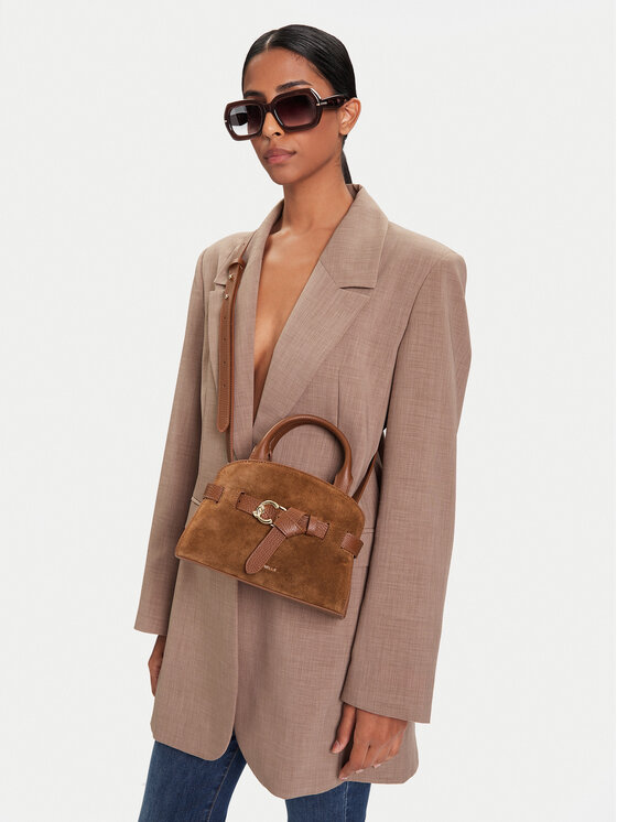 Coccinelle Coccinelle Handtasche Tlb Coccinellesabine Suede Bi E1 TLB 18 03 01 Braun