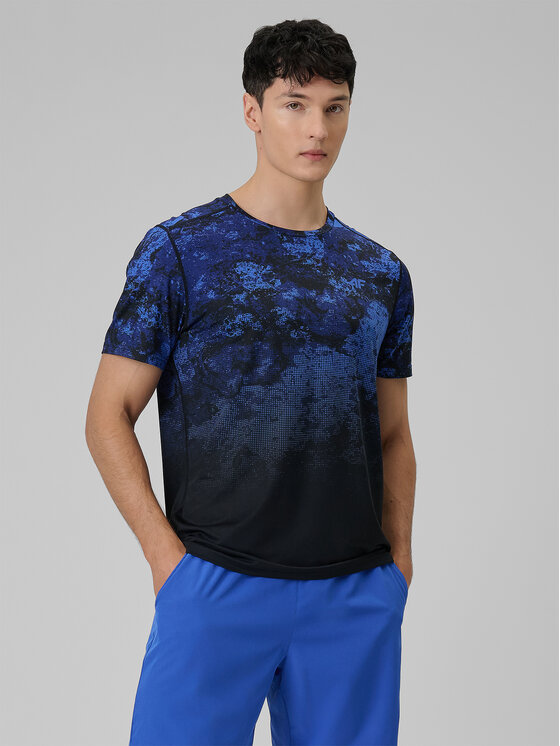 4F 4F Koszulka techniczna MULTI ACTIVE Niebieski Regular Fit
