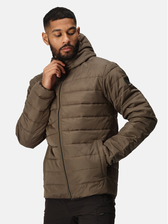 Regatta Geacă din puf Helfa RMN154 Verde Regular Fit
