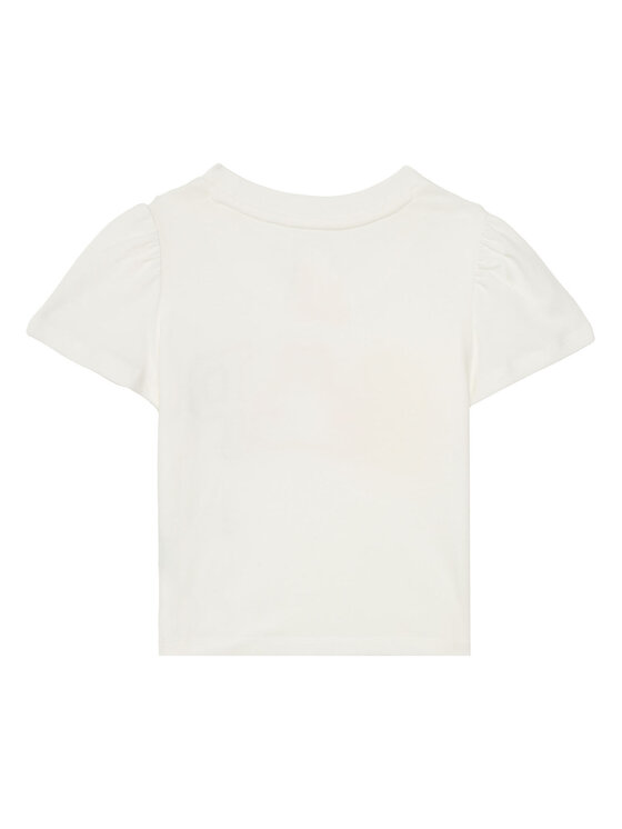 Gap Gap Majica 736117-01 Bela Regular Fit