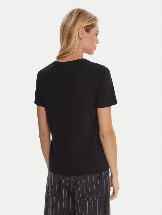 Kappa Kappa 2 t-kreklu komplekts Logo Alyce 322564W Melns Regular Fit