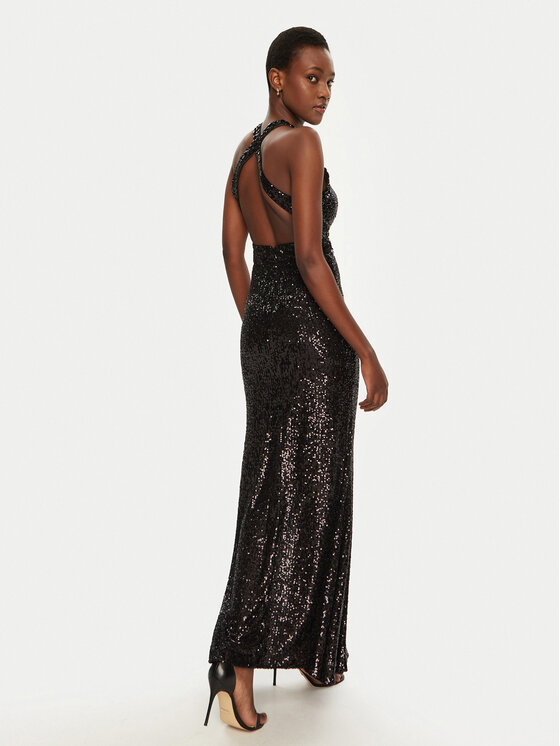 Marciano Guess Marciano Guess Abendkleid 5RGK44 6111A Schwarz Classic Fit