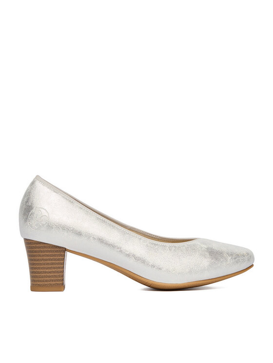 Rieker Pantofi pumps 44650-90 Argintiu