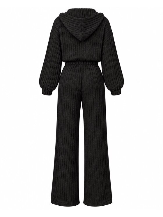 Agatha Studio Agatha Studio Kombinezon A26SS-AB-K08 Czarny Oversize