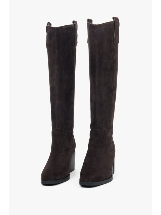 Estro Estro Καουμπόικες Μπότες & Μποτάκια ER00118577 Καφέ