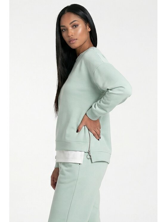 FIGL FIGL Φόρμα M1315 Πράσινο Straight Fit
