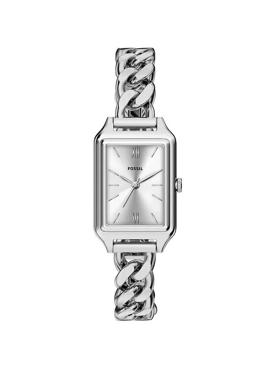 Fossil Fossil Zegarek ES5477 Srebrny