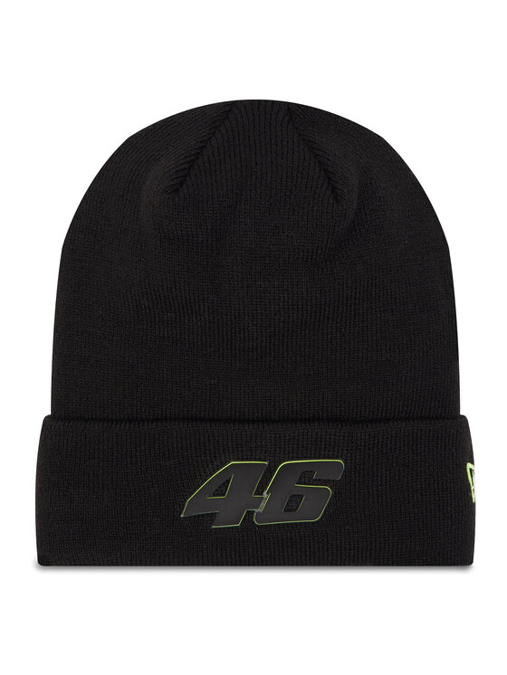 New Era New Era Kepurė VR46 Logo Print Cuff Beanie 60284502 Juoda