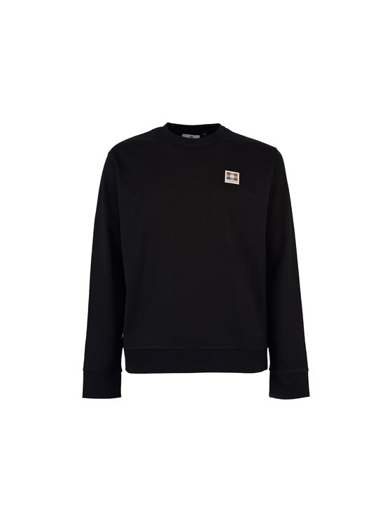 Aquascutum Aquascutum Felpa AA_B005_SW015-16 Nero Regular Fit