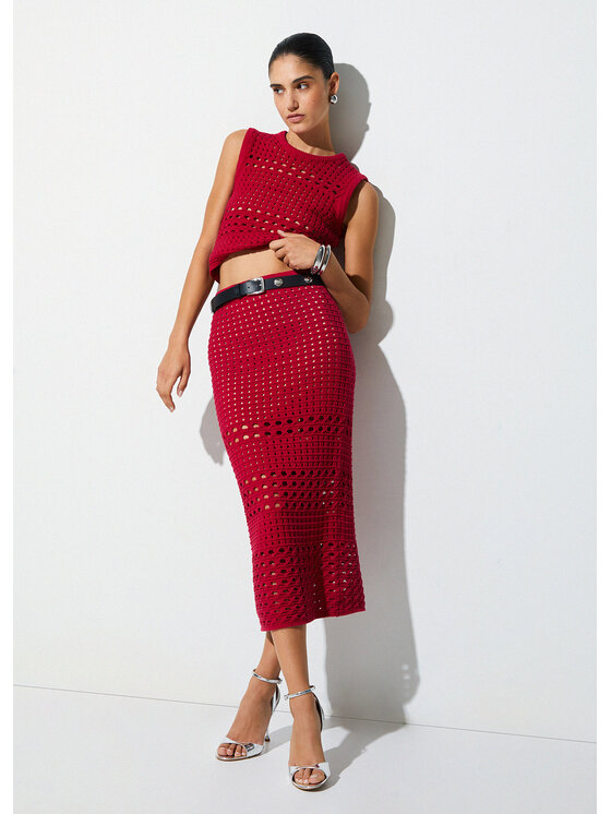 Liu Jo Liu Jo Spódnica maxi WA6327MA79R91955 Fioletowy Regular Fit