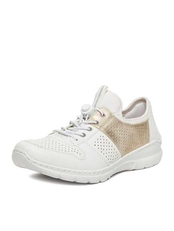 Rieker Rieker Sneakersy L3254-80 Bílá