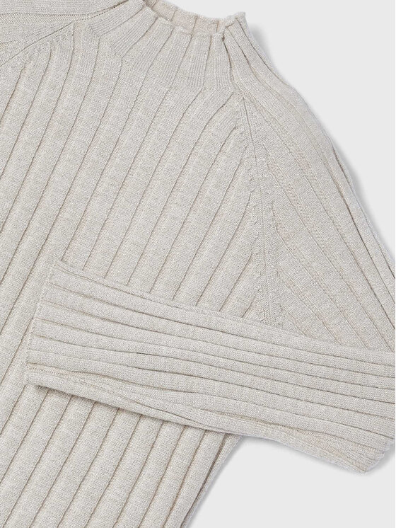 Mayoral Mayoral Rollkragenpullover 4024 Beige Slim Fit