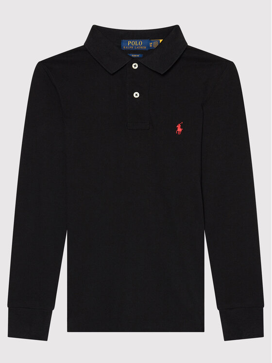 Polo Ralph Lauren Polokošeľa 323708858011 Čierna Regular Fit