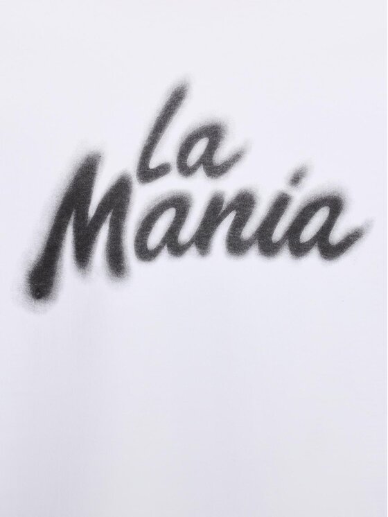 La Mania La Mania T-shirt SOLINE Bianco Basic Fit