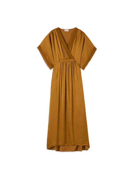 Oltre Oltre Abito da sera 7033J000858N037 Oro A-Line Fit