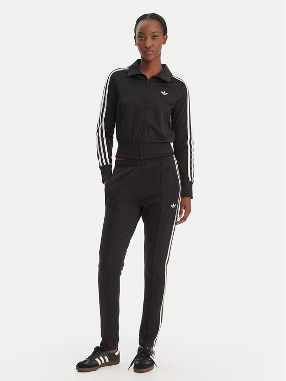 adidas Bluză Firebird Classic KD7981 Negru Regular Fit | Modivo.ro