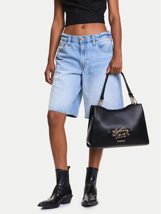 LOVE MOSCHINO LOVE MOSCHINO Ročna torba JC4261PP0MKG0000 Črna