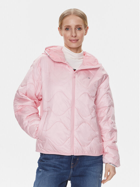 Tommy Jeans Tommy Jeans Übergangsjacke DW0DW17242 Rosa Regular Fit