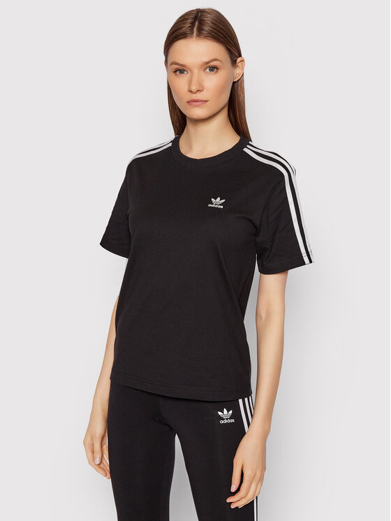 adidas T Shirt HF7533 Schwarz Regular Fit Modivo