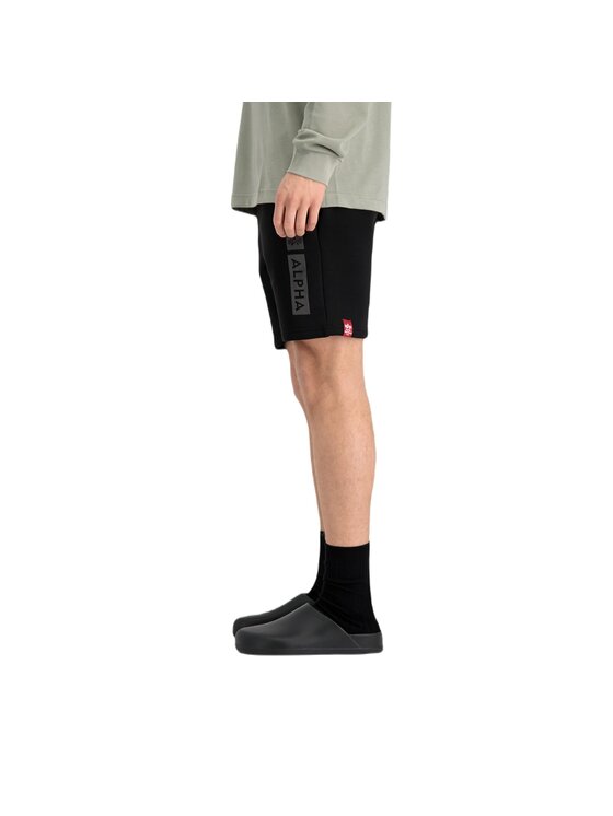 Alpha Industries Alpha Industries Szorty materiałowe AI.146365-03-XXL Czarny Regular Fit